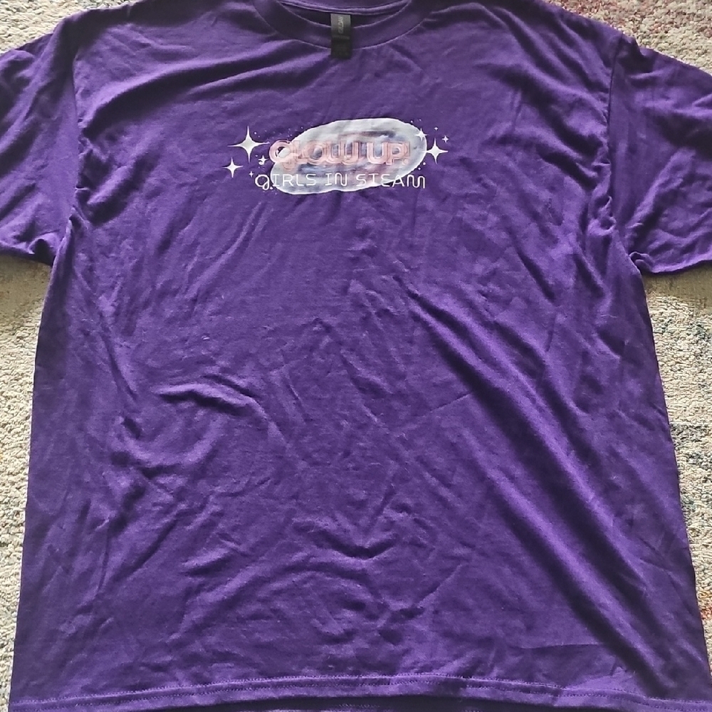 Gildan Purple *Girls In Steam* Tee